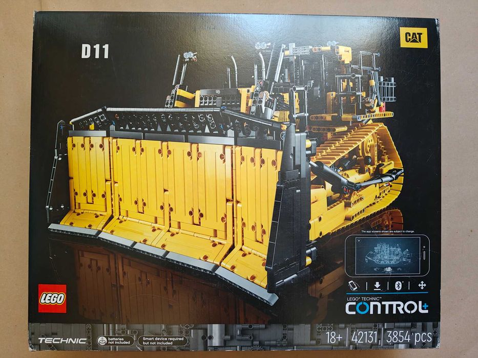 LEGO 42131 Technic - Sterowany przez aplikację buldożer Cat D11