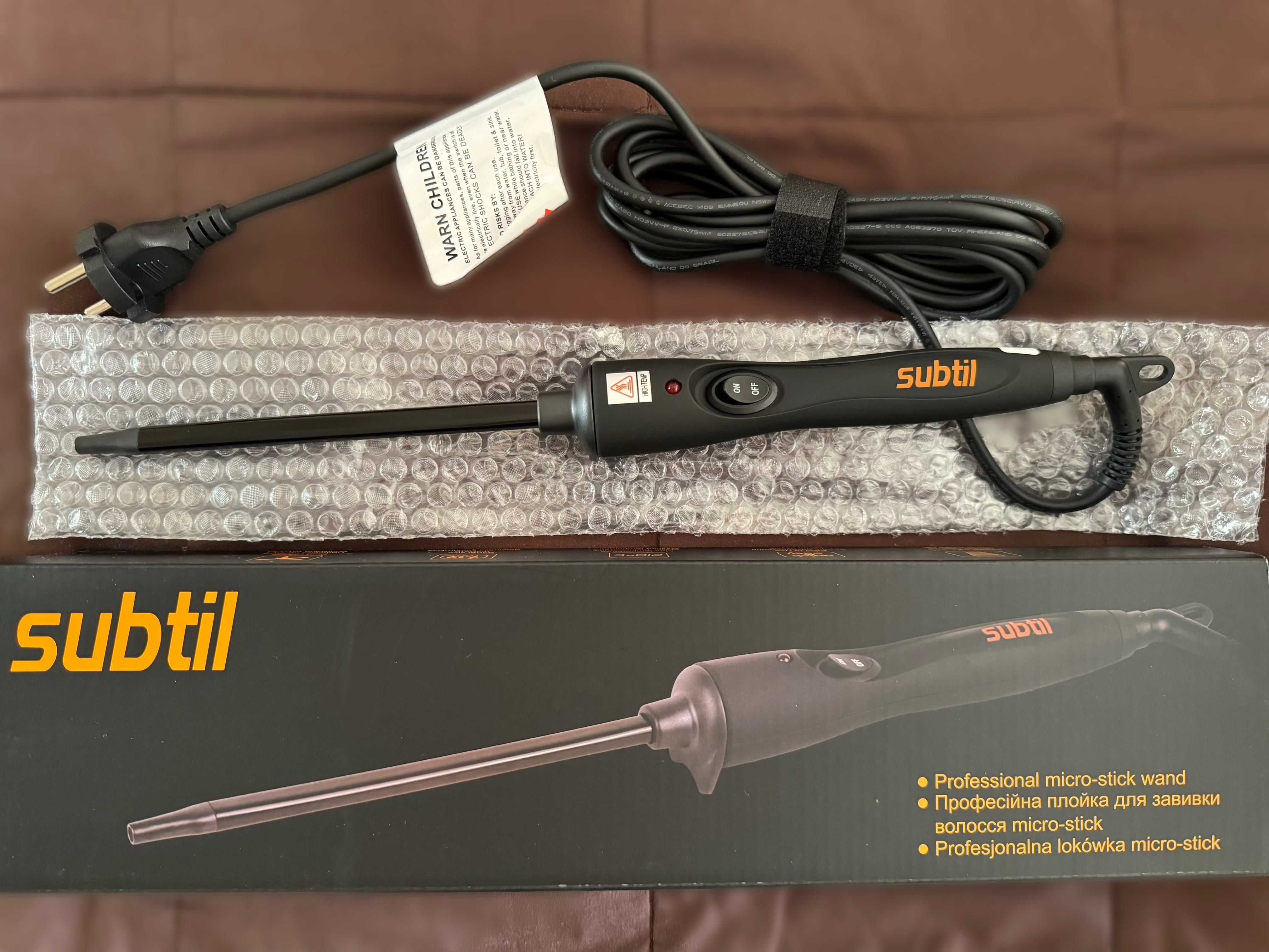 Плойка для завивки волосся Micro - stick / афрокучері Ducastel  Subtil