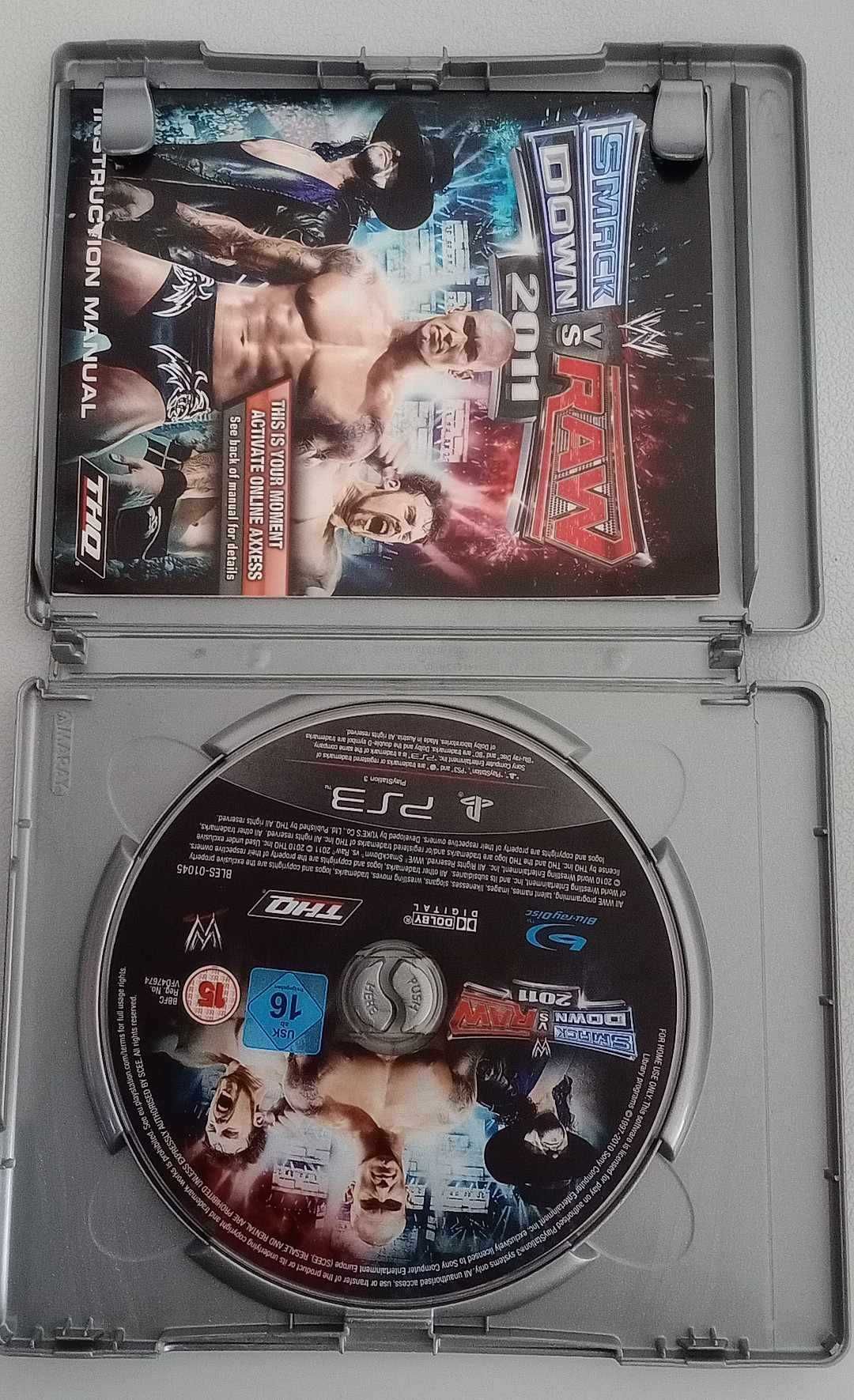 Jogo PS3 – Smack Down VS Raw 2011