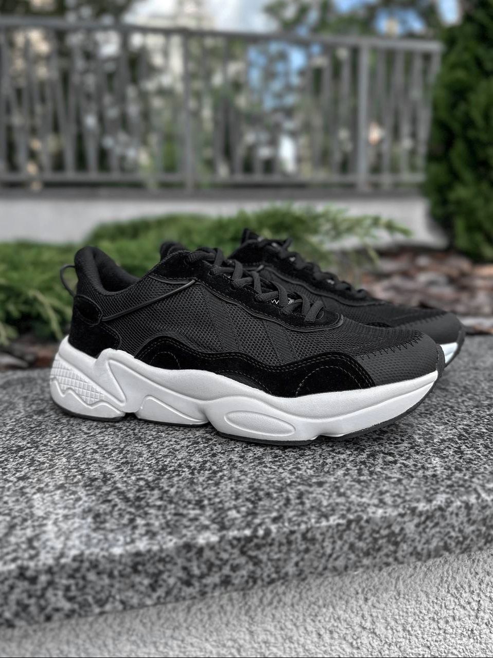 Мужские Adidas Ozweego Black, адидас озвиго, adidas ozweego, озвиго