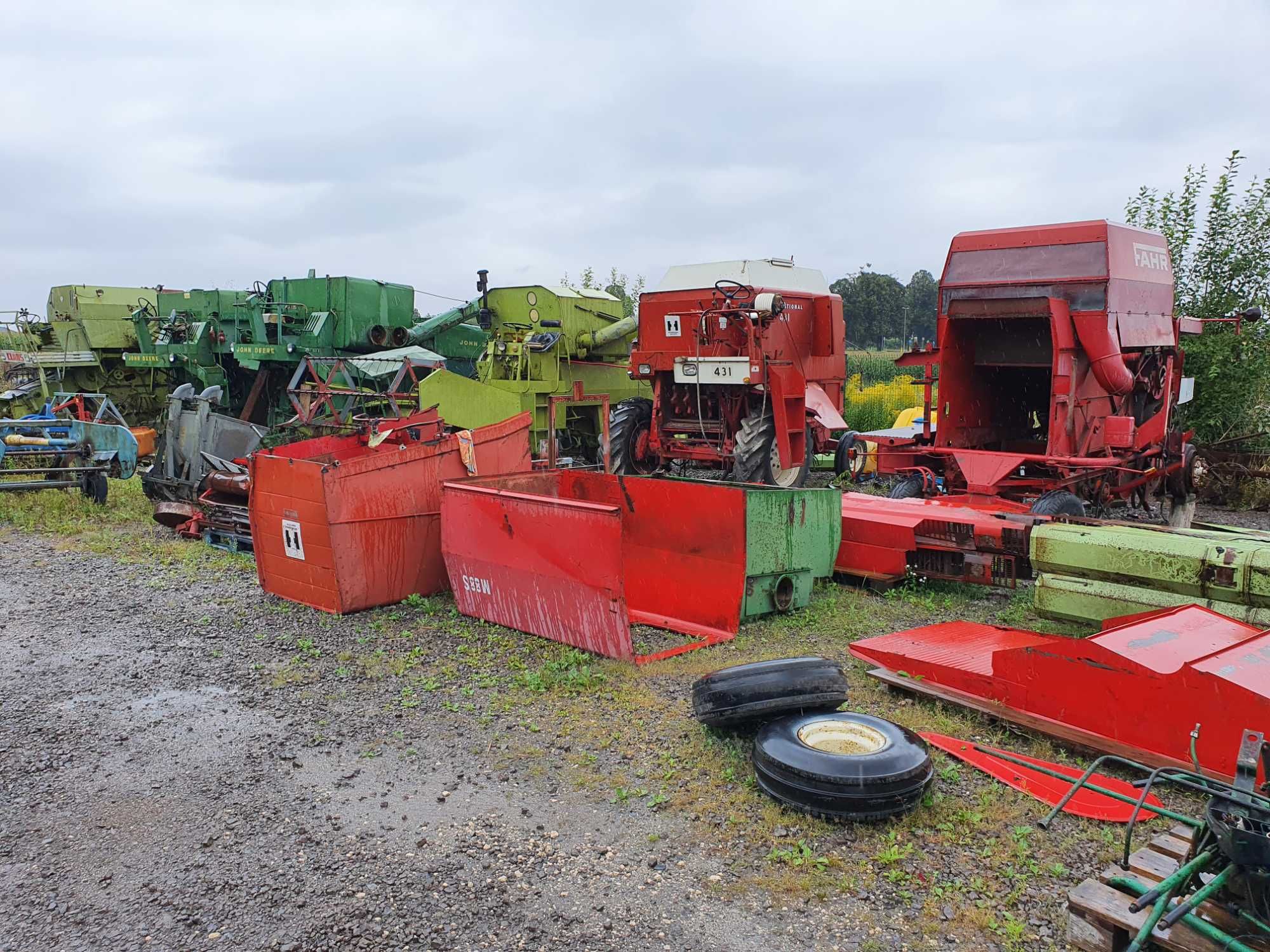 Części do kombajnów zbożowych Massey Ferguson MF 86, 87, 186, 187