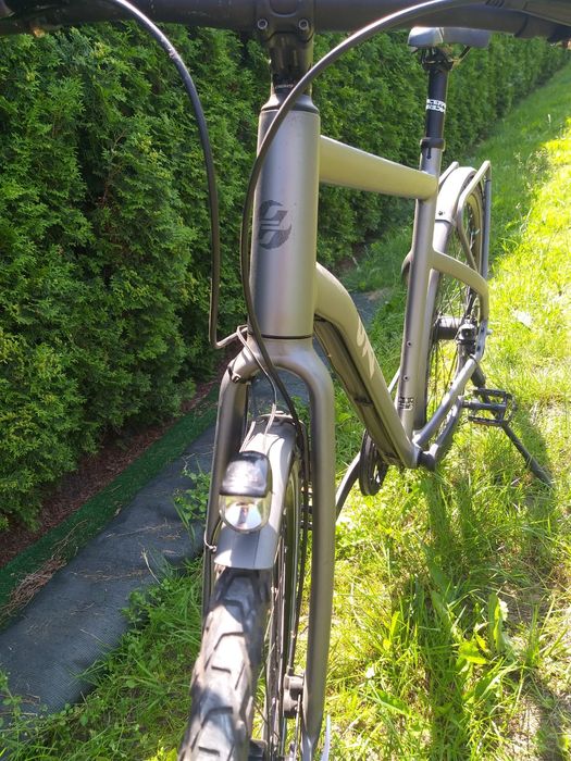 Rower męski Ghost Urban Square Automatix Pasek carbon