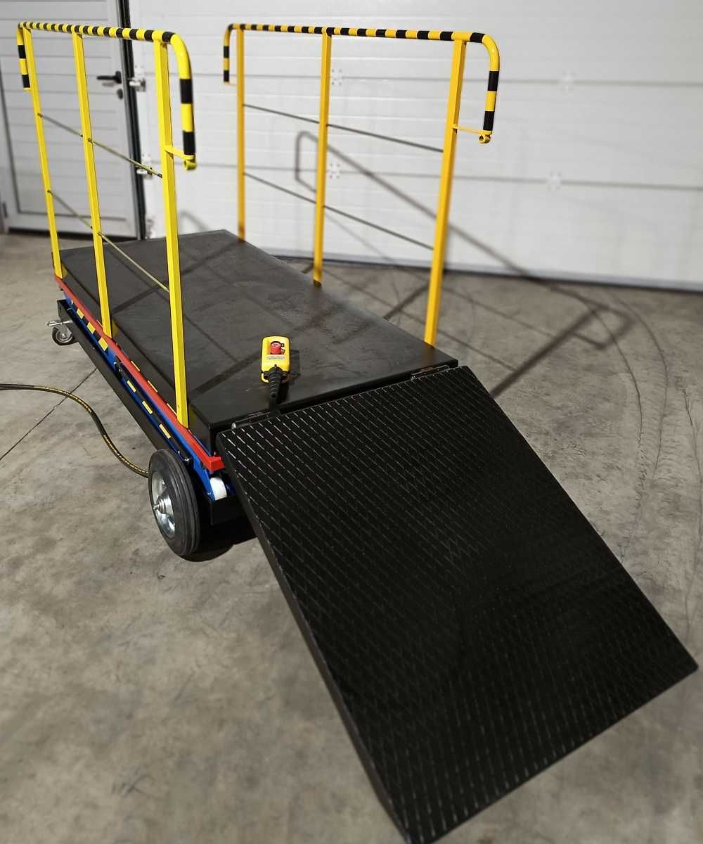 Plataforma Hidráulica tesoura dupla 1Ton.