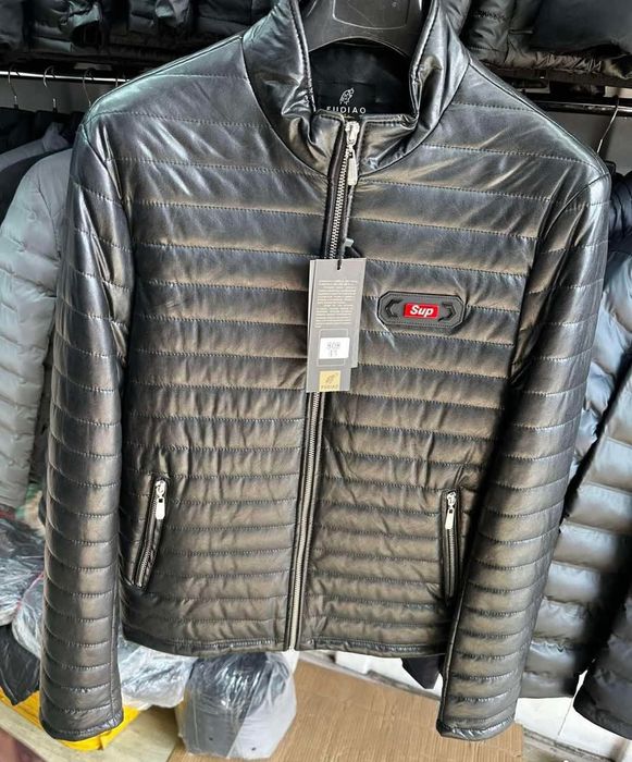 Курточка чоловіча, нова, еко шкіра