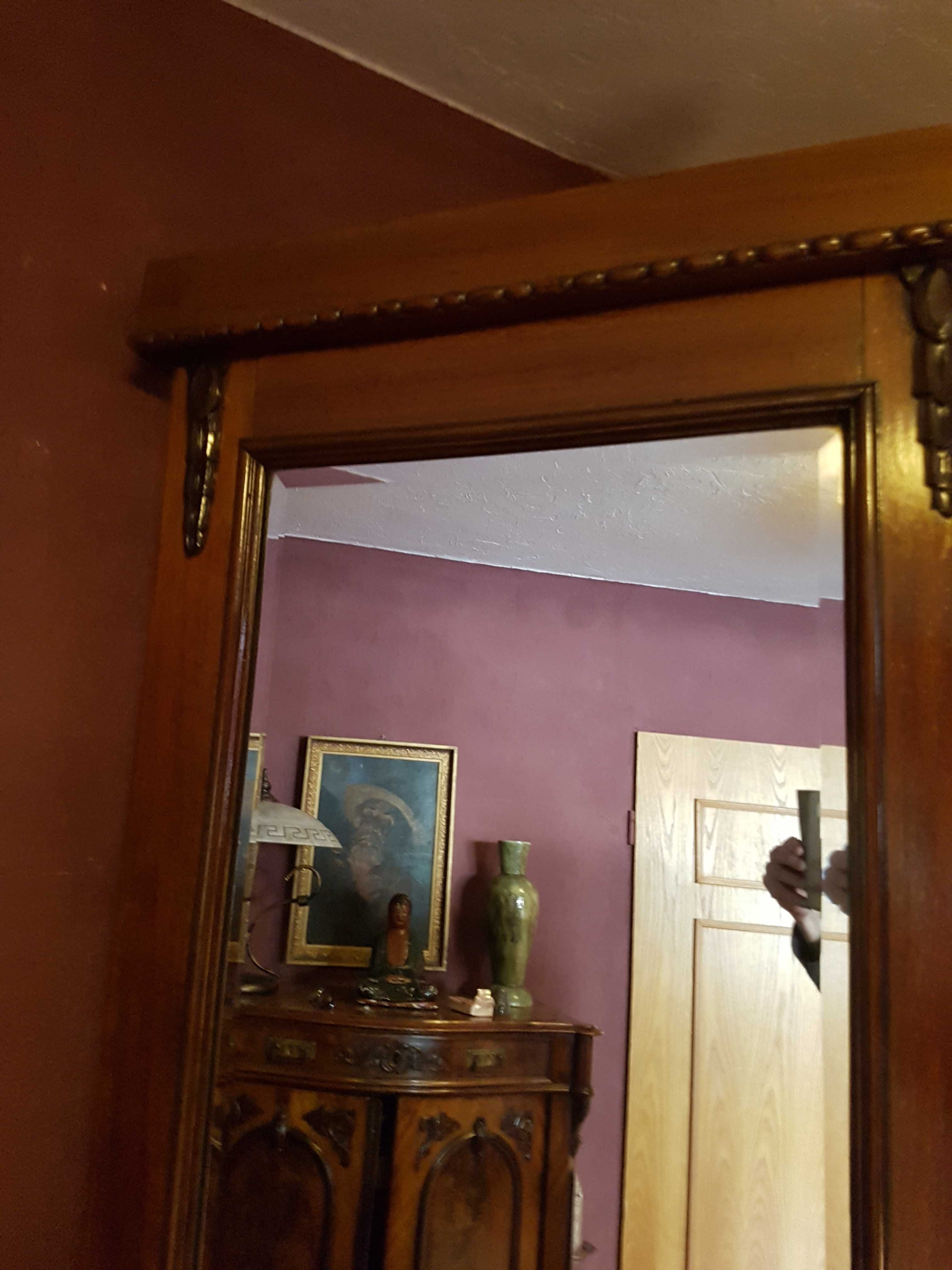 lustro ,toaletka  z lustem antyk przedwojenny