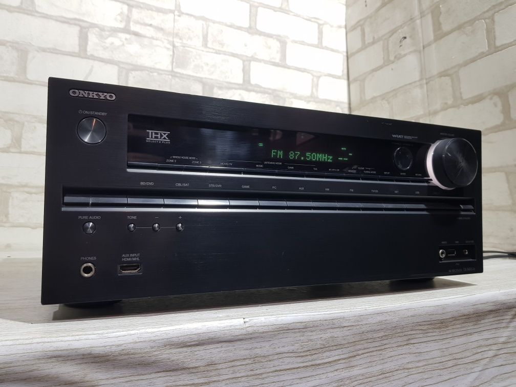 Пульт! 7.2 AV ресивер ONKYO TX-NR616, HDMI, USB, 4К, Flac,б/у