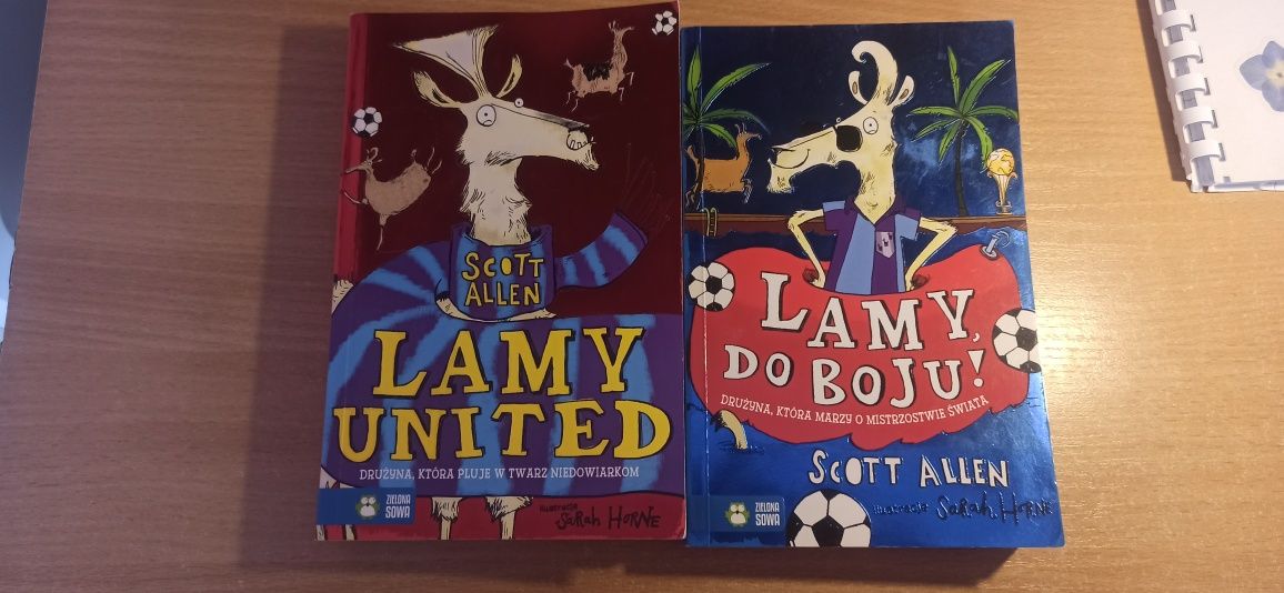 Scott Allen- Lamy United. Książki dla młodzieży/książki dla dzieci