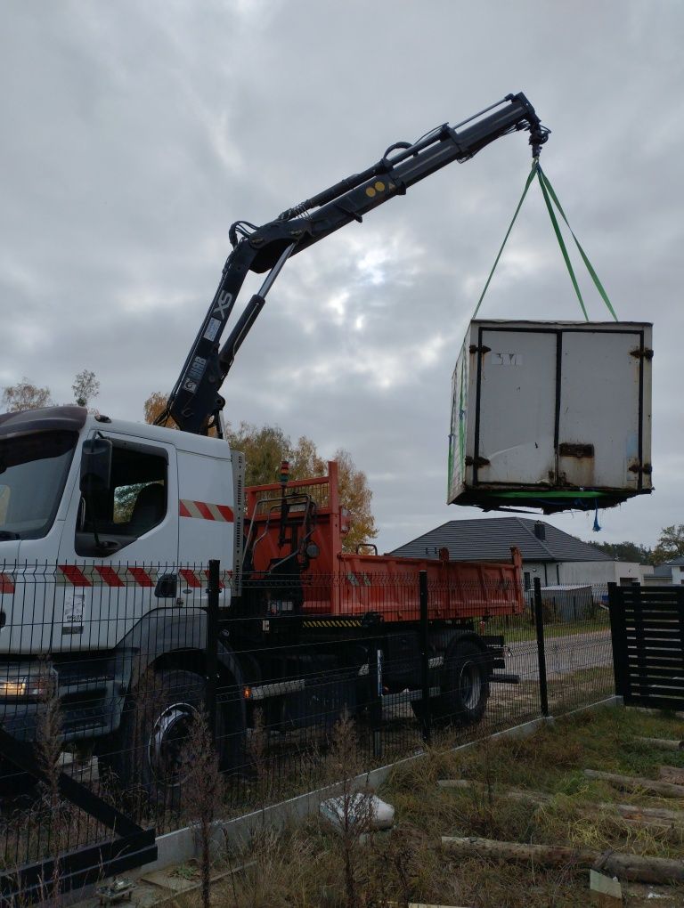HDS wywrotka transport wywóz
