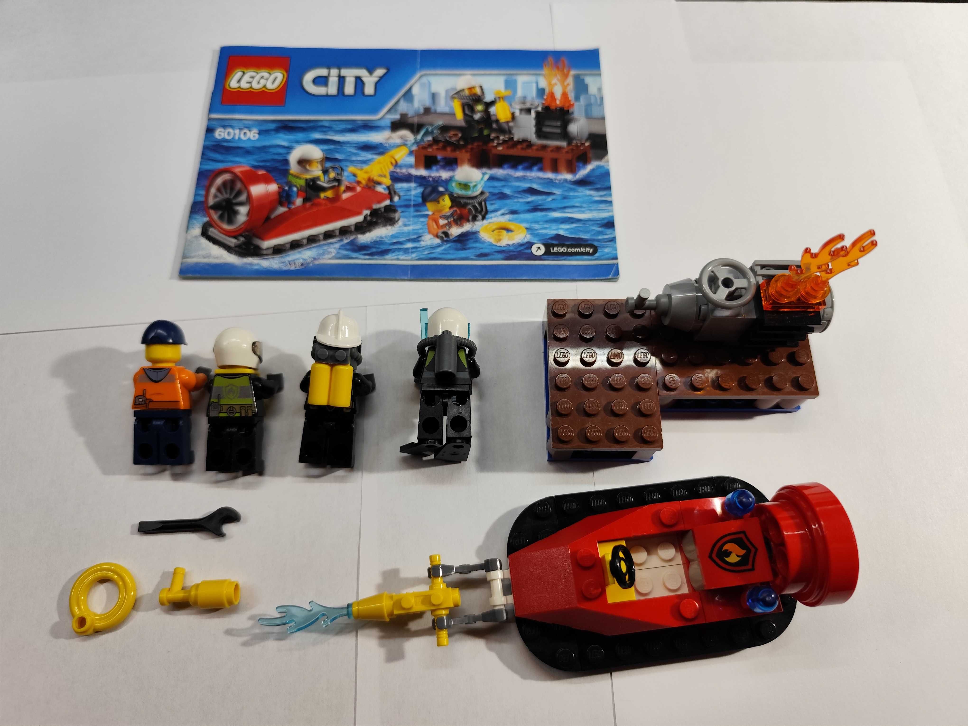 Lego City 60106 Fire Starter Set zestaw startowy straż pożarna