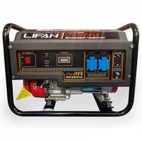Бензиновий генератор  LIFAN LF2.8GF-6LS мідна обм безкоштовна доставка