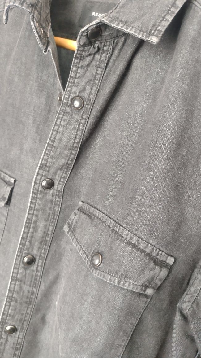 Koszula jeans Reserved regular fit rozmiar s