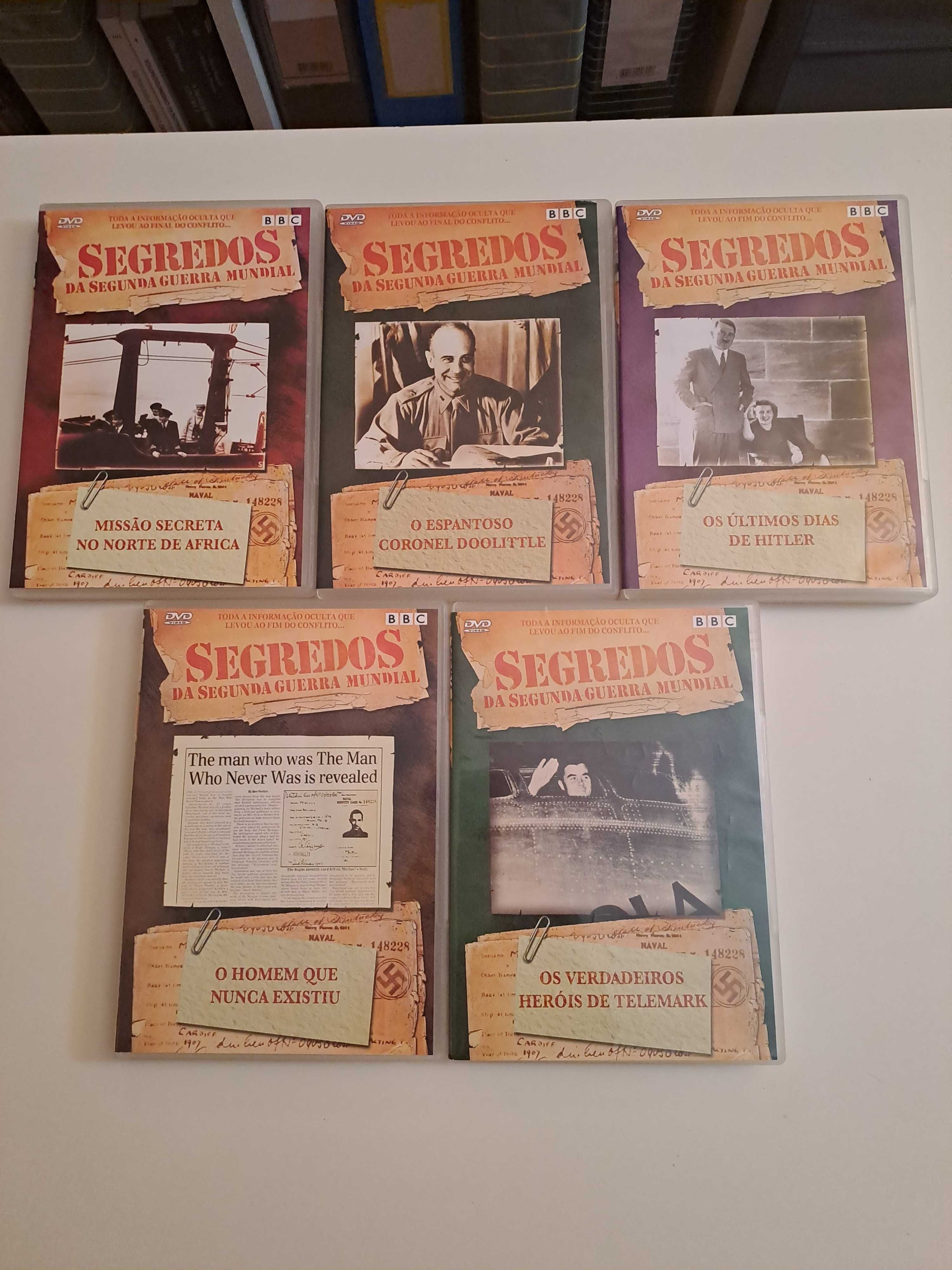 Dvd's Coleção "Segredos da Segunda Guerra Mundial"