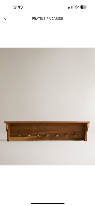 Prateleira cabide Zara Home