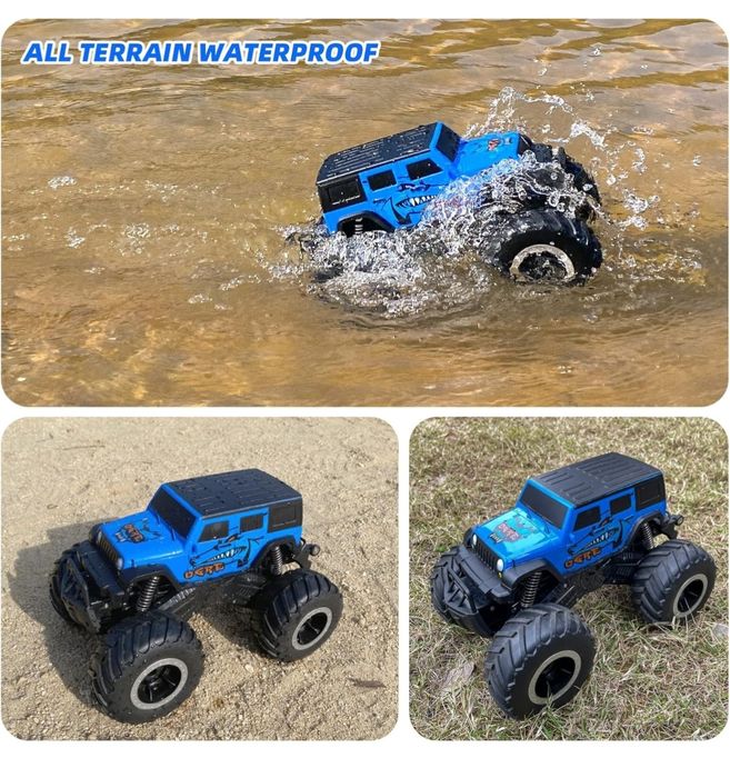 Zdalnie Sterowany Samochód ACAMMZAR Amfibia 360° Off-Road 4WD