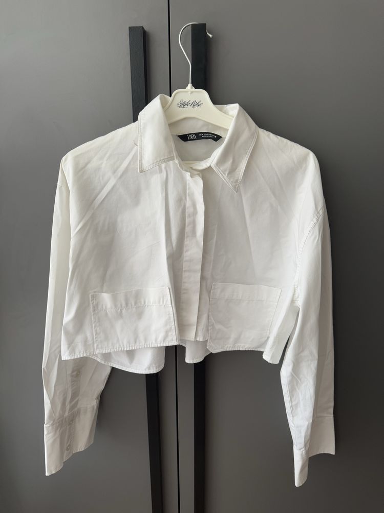 вкорочена сорочка zara