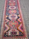 dywan/chodnik-ANTYK- stary kazak, old kazak wełna