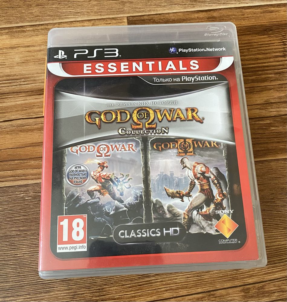 Ігри Sony PS3: God of War lll, Saga, Восхождение, HD Collection