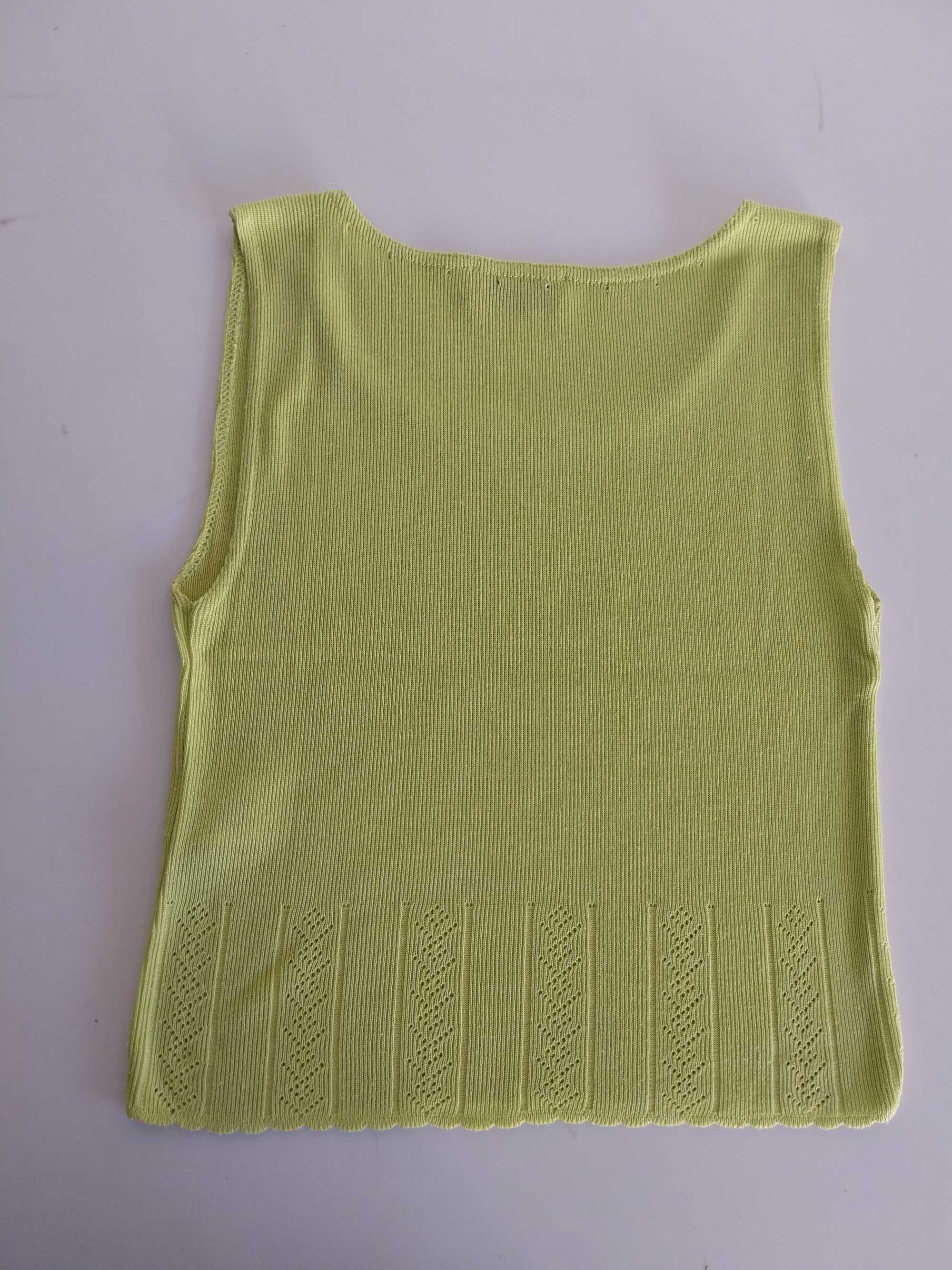 Camiseta de alças senhora