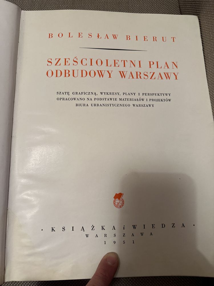 Bolesław Bierut - sześcioletni plan odbudowy Warszawy