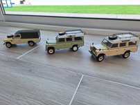 Miniatura Land rover serie 3