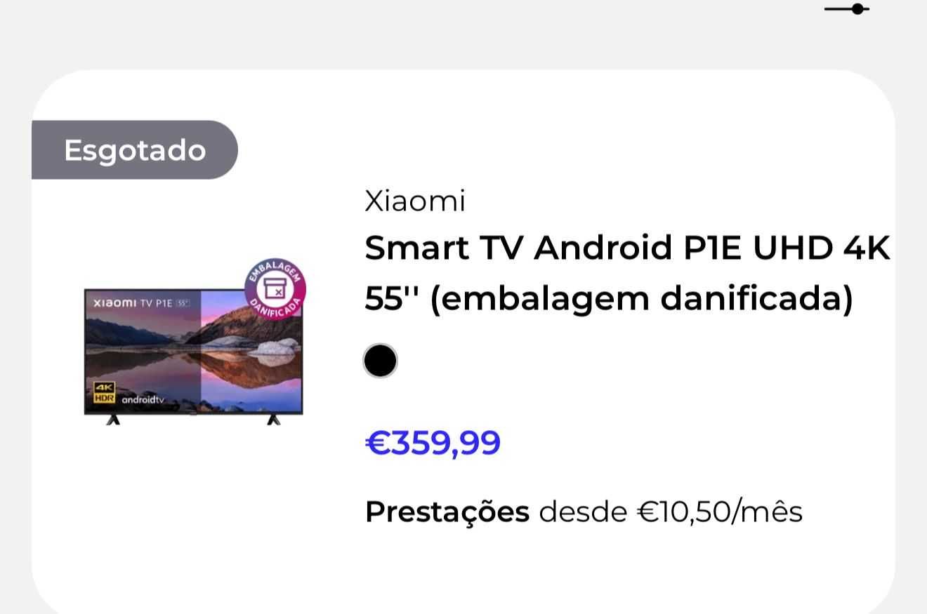 Smart Tv Xiami UHD 4k "55"