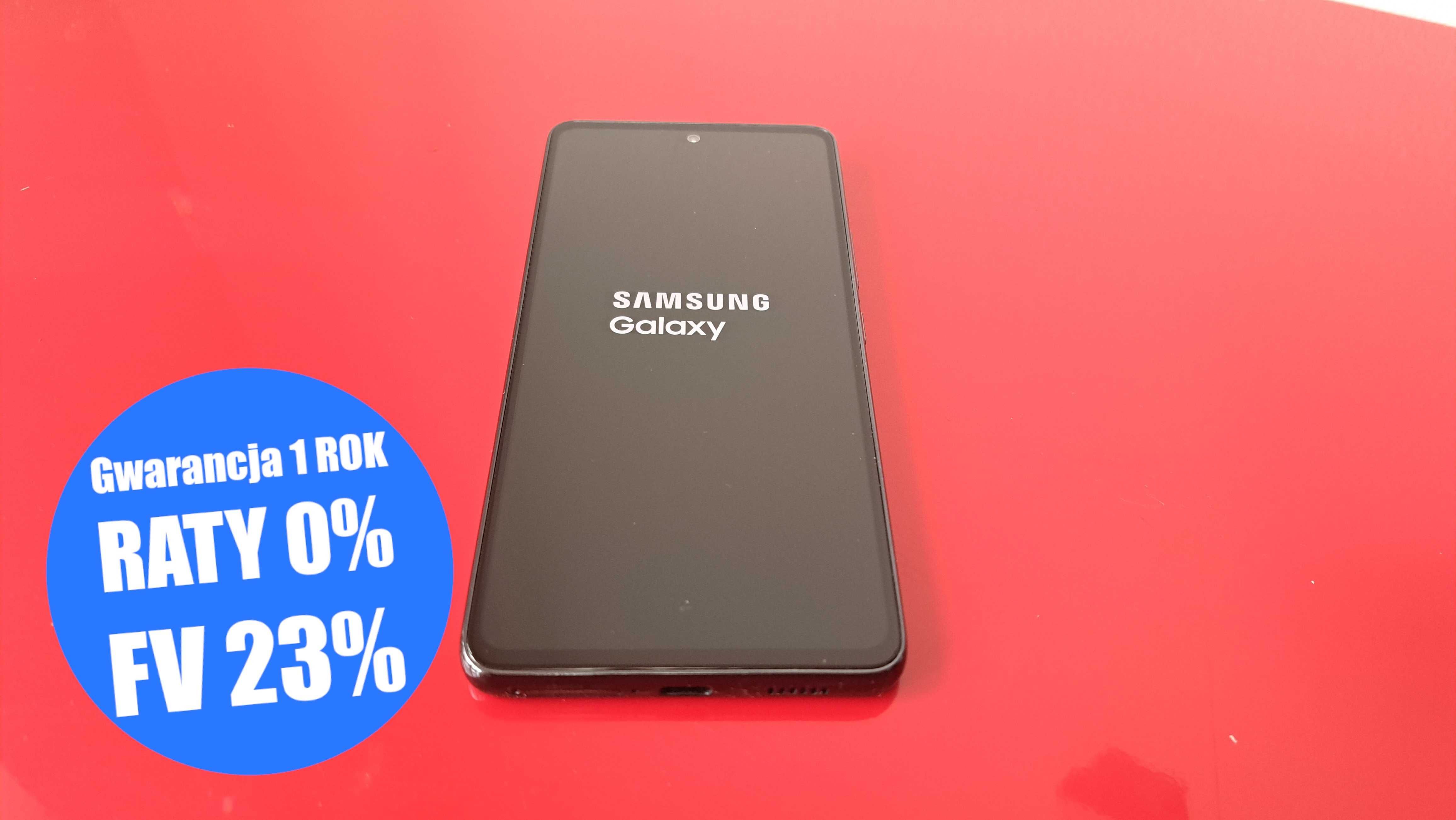 Fajny Samsung Galaxy A53 6,5" 128GB Amoled Klasa A Bez Blokad Czarny