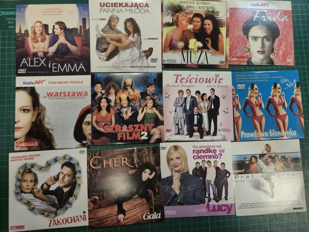 Płyty DVD mix ponad 50 sztuk