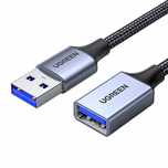 Ugreen kabel przedłużacz adapter USB (męski) (żeński) 3.0 0.5m szary