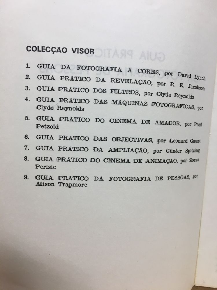 Guia Pratico da Fotografia de Pessoas