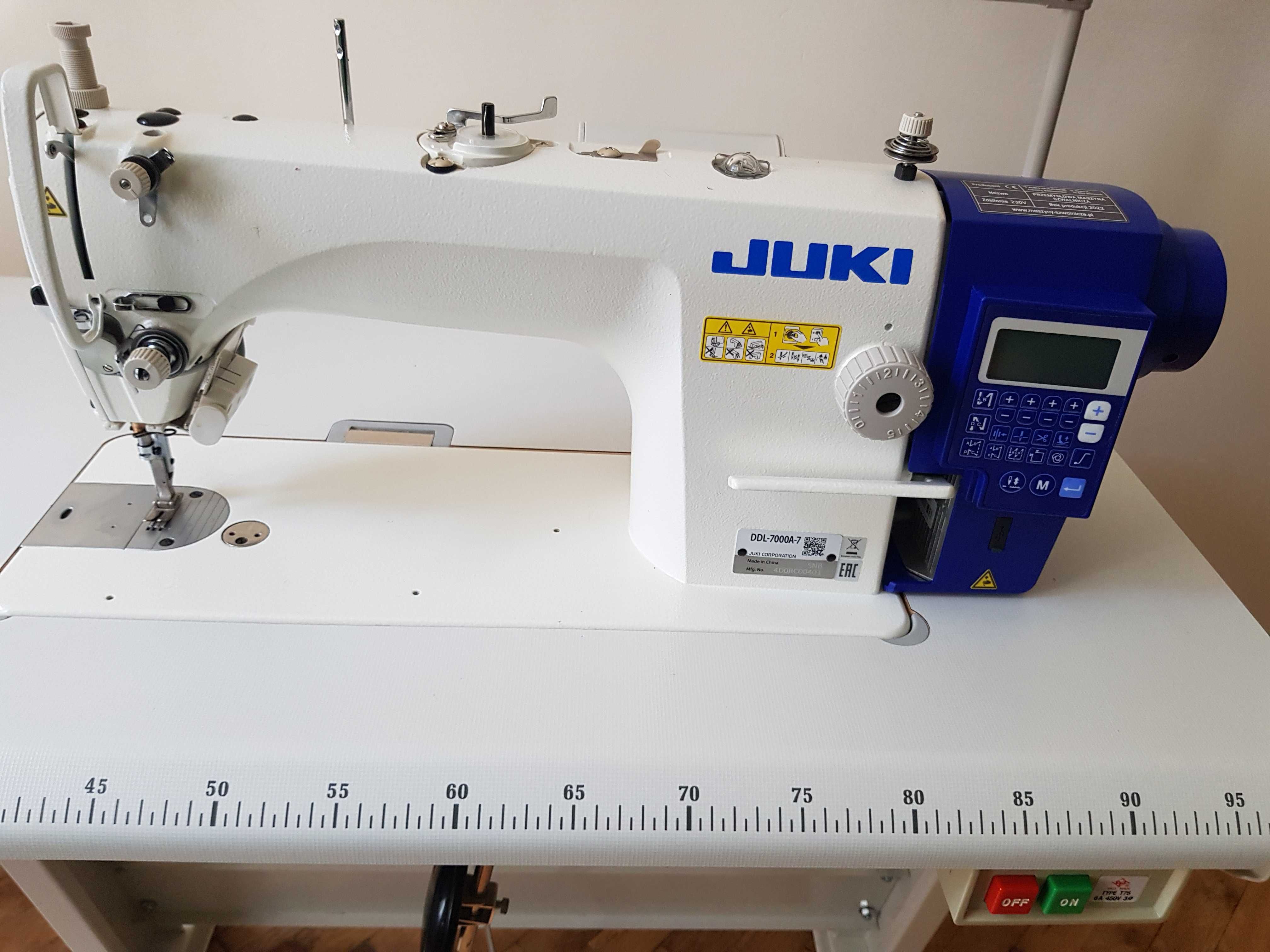 Mało używana Stebnówka automatyczna jednoigłowa Juki DDL-7000A-7