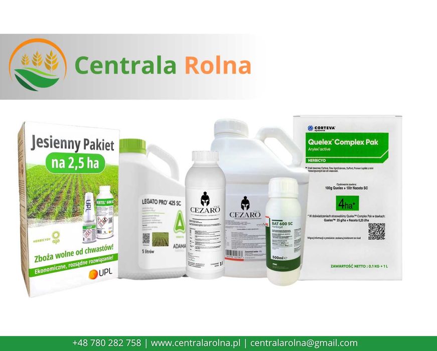 Środki ochrony roślin – zestawy jesienne na zboża | CentralaRolna