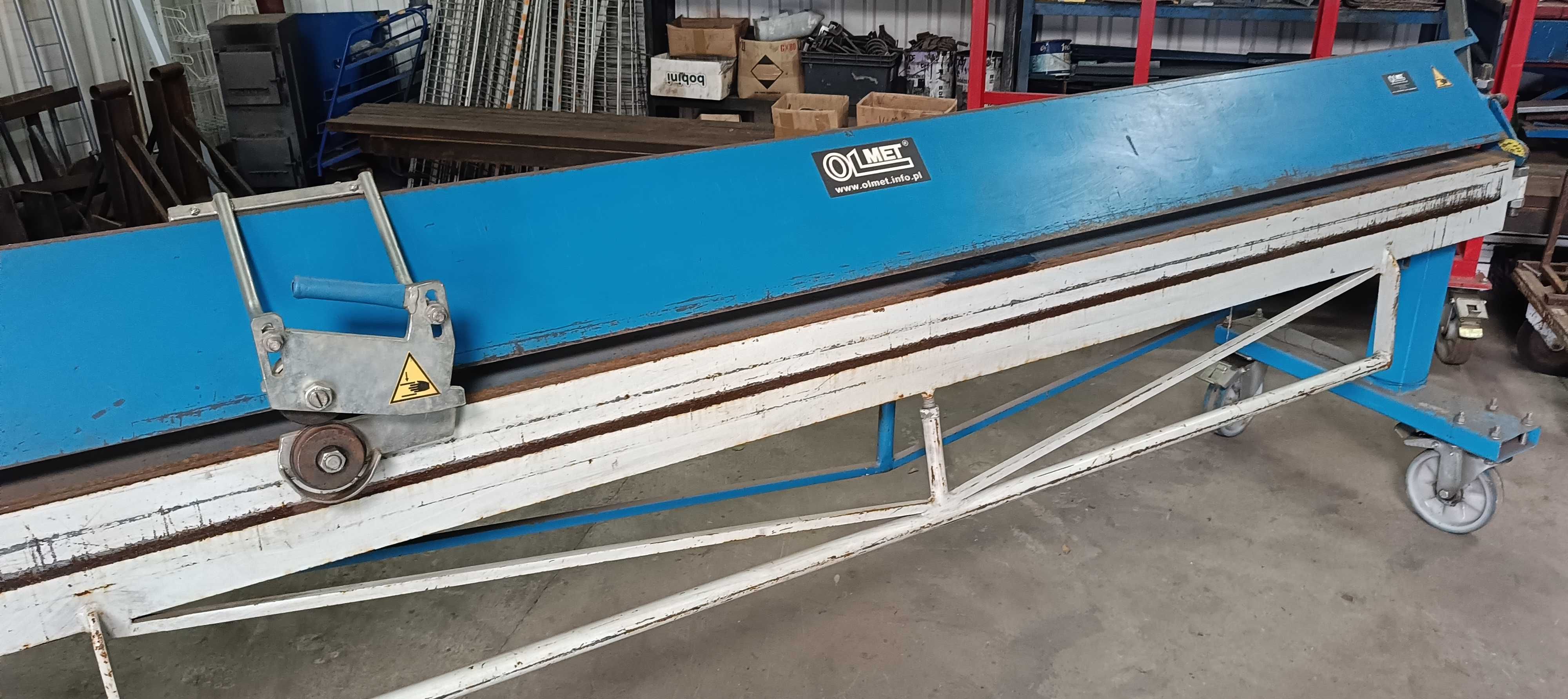Zaginarka/giętarka do blachy OLMET Z20x3000