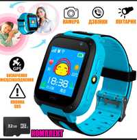 Детские смарт часы телефон UWATCH KID 01 1,44 дюйма SIM карта, GPS,