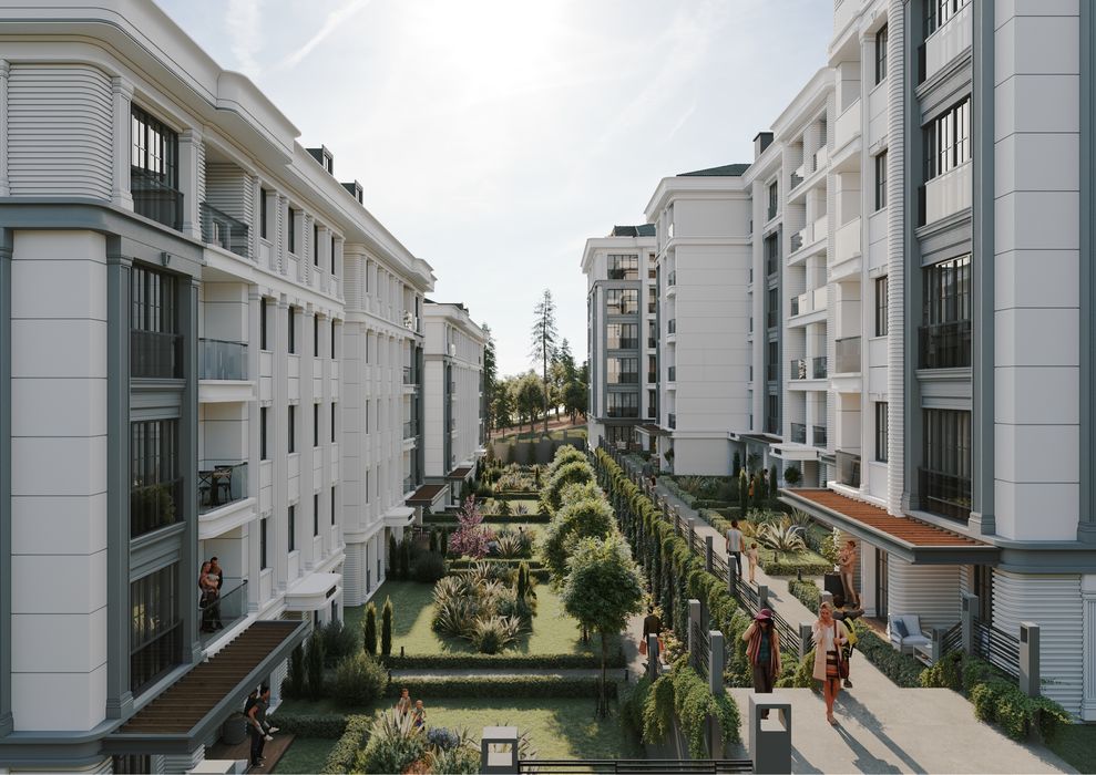 Без% 3 к. квартира в Стамбулі, Мармурове море 1 км.