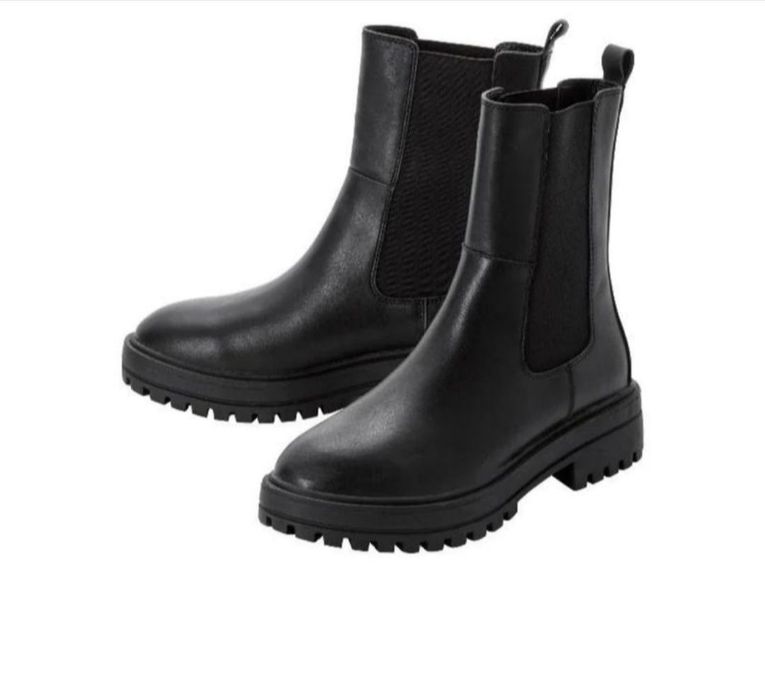 Женские кожаные ботильоны esmara® размер 40