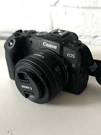 Canon EOS RP body + obiektyw Canon RF 50mm F1.8 STM + torba, karta16gb
