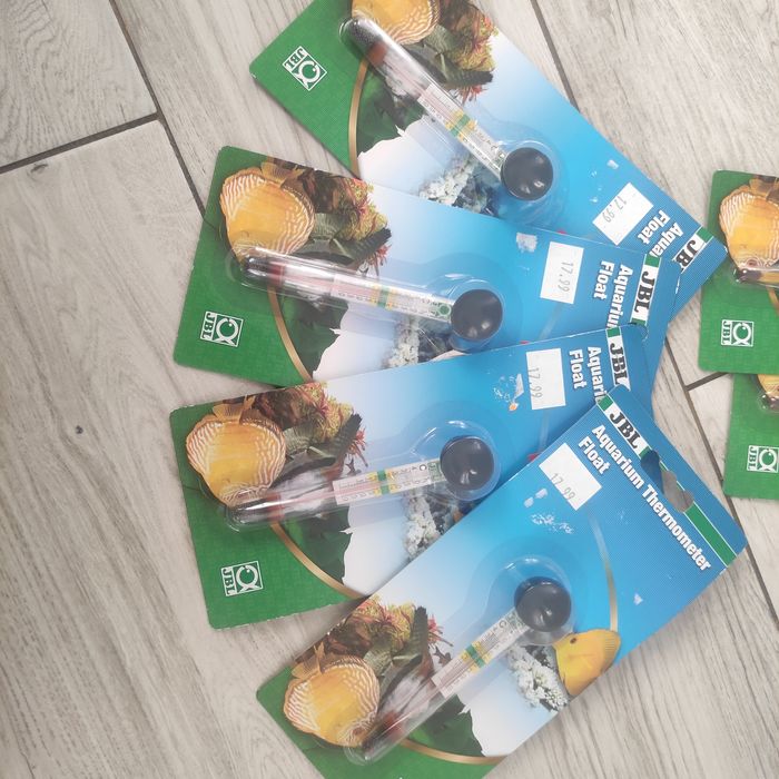 Termometr akwariowy szklany