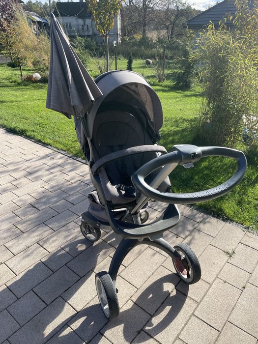 Wozek stokke plus gondola i fotelik do samochodu