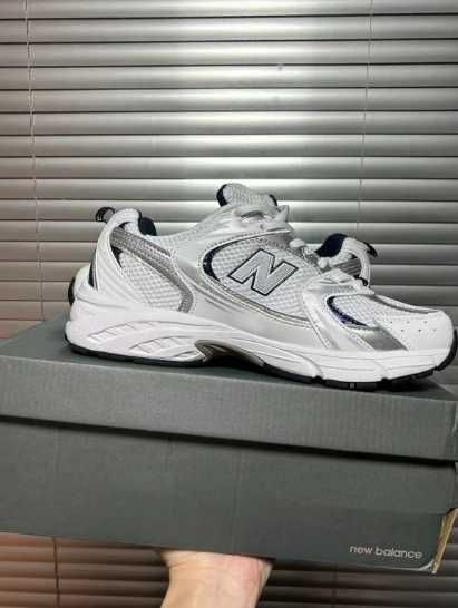 New Balance 530 White Silver Navy 37