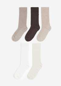 Набір шкарпеток H&M в рубчик 5 пар