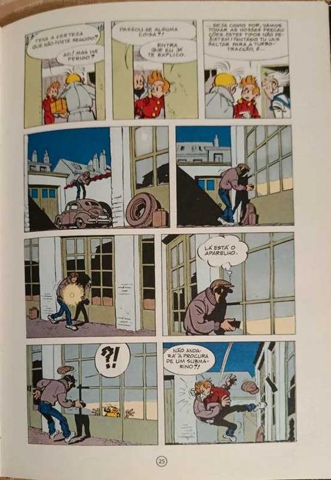 As aventuras de Spiroy e Fantásio, o refúgio da moreia