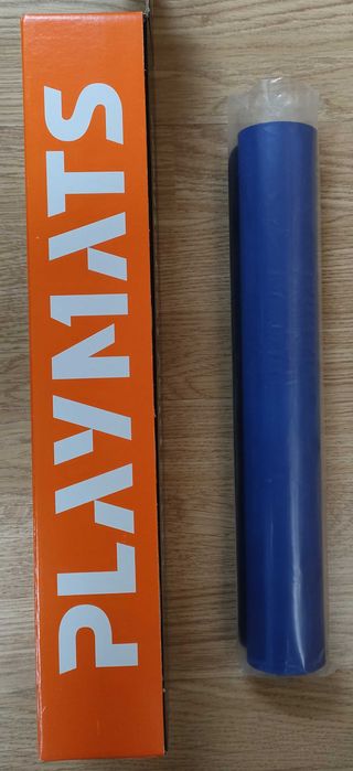 Gumowa mata do gier PLAYMATS: 24"x14" / 61x35,5 cm - Niebieska