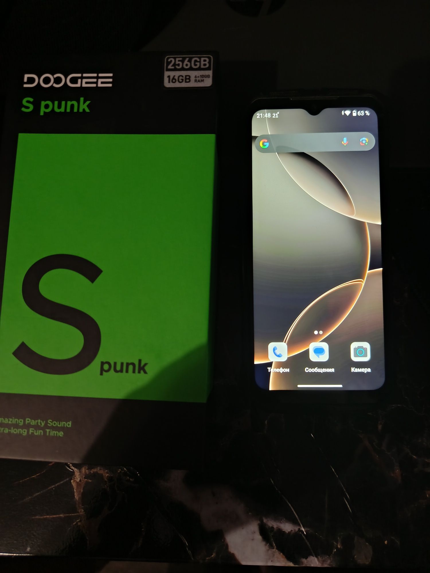 Doogee S punk 16/256