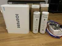 System osmozy ICEPURE 600 GPD bez zbiornika inteligentny kran