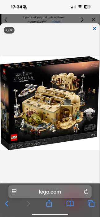 Lego Kantyna Mos Eisley 75290