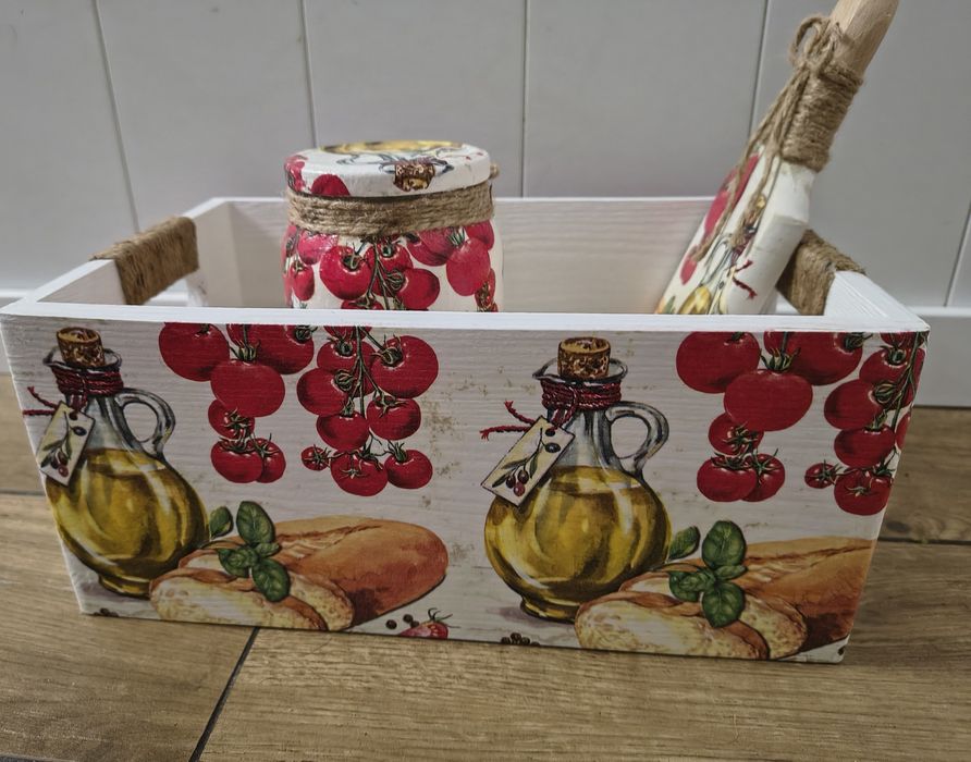 Zestaw dekoracyjny decoupage