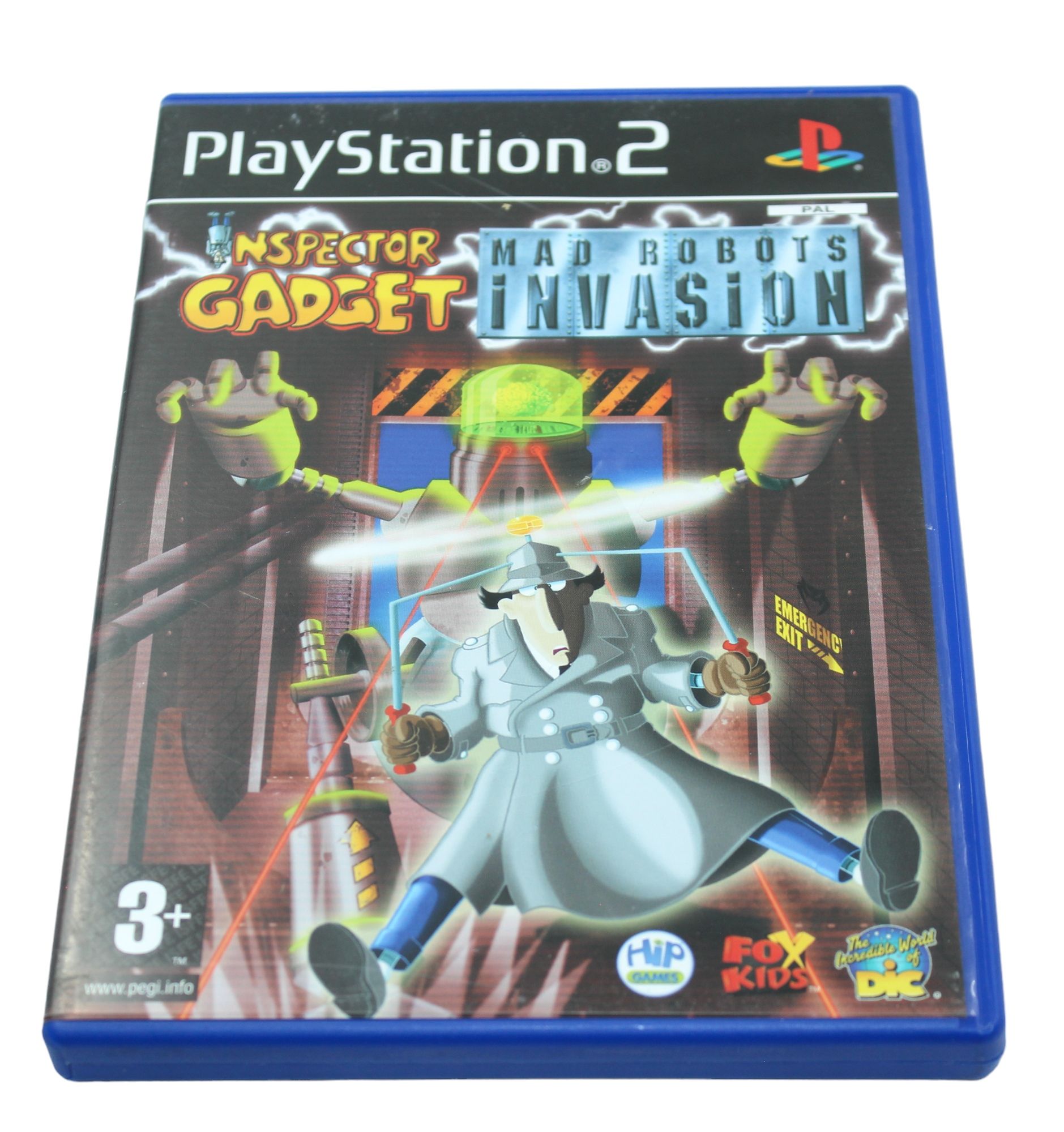 Inspector Gadget Mad Robots Invasion PS2 PlayStation 2