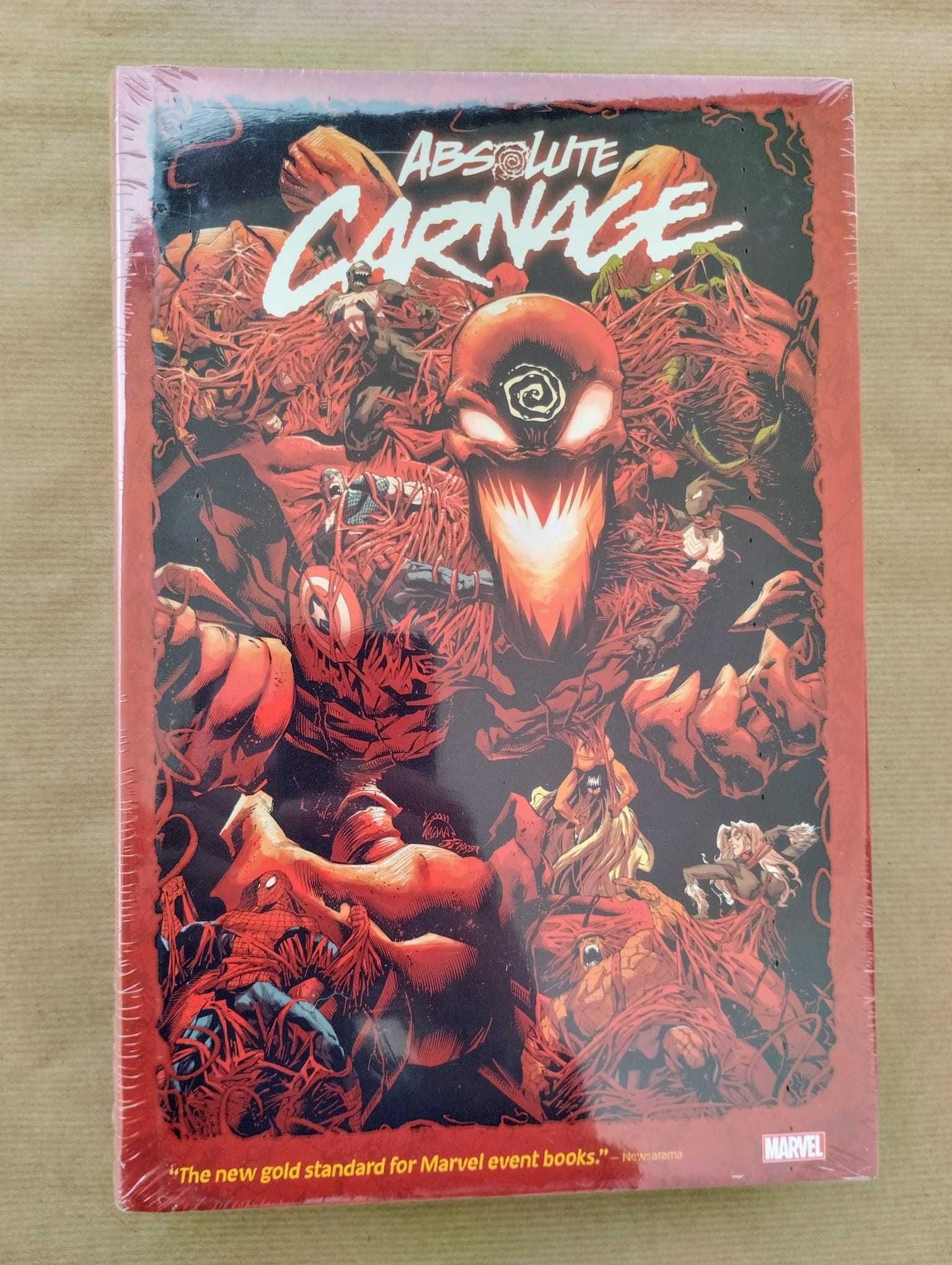 Absolute Carnage Omnibus - Hardcover - Novo, selado