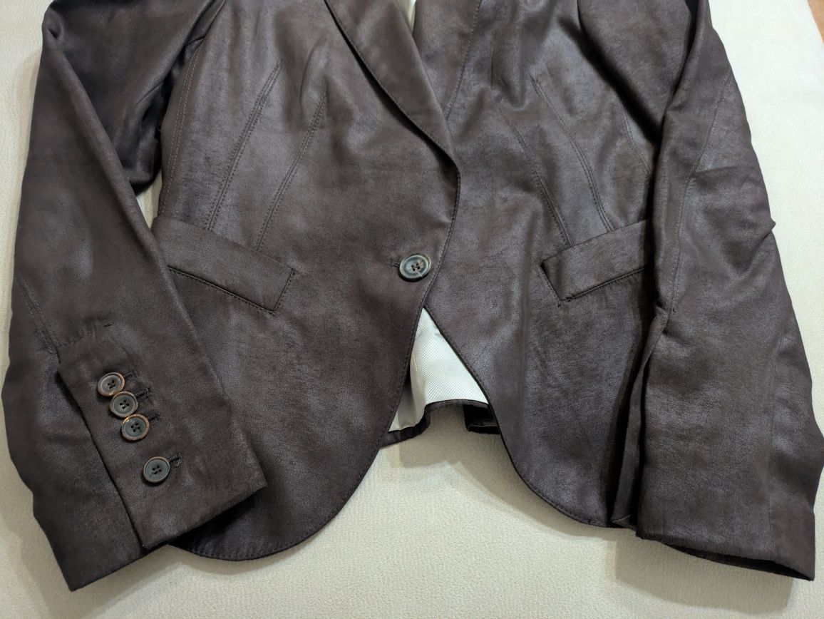 Blazer castanho da Zara