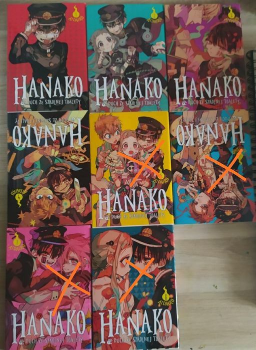 Mangi Hanako Duch że szkolnej toalety t. 1-4